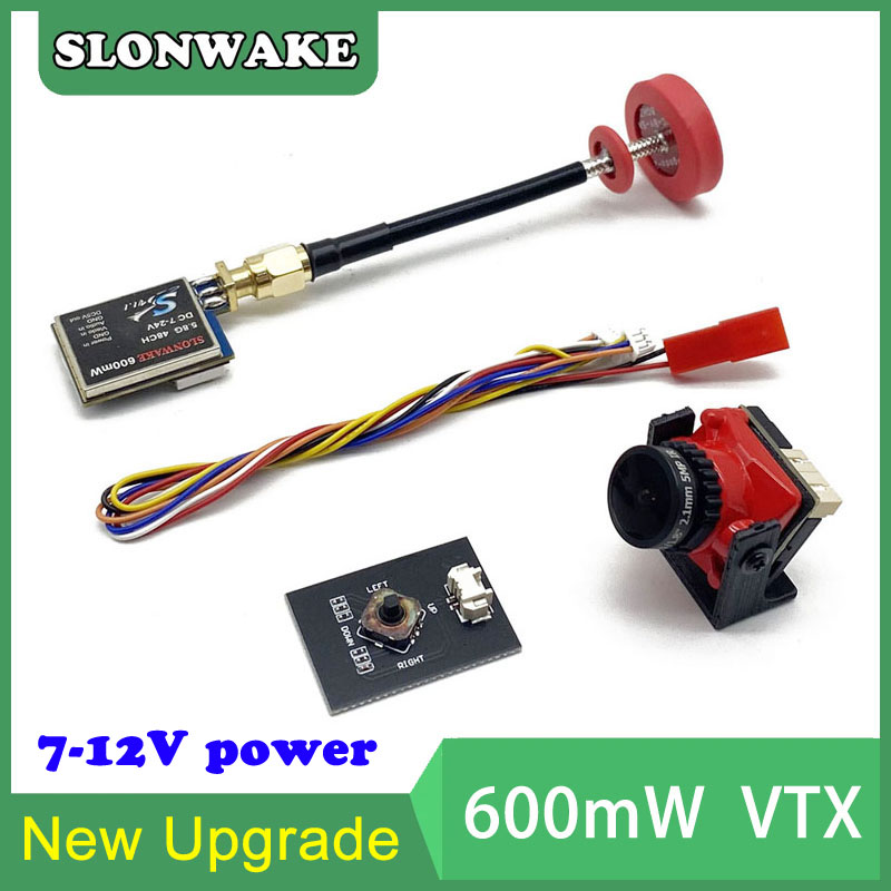 Mini Drone - 5,8G 48CH 600mW VTX-CAM ajustable FPV