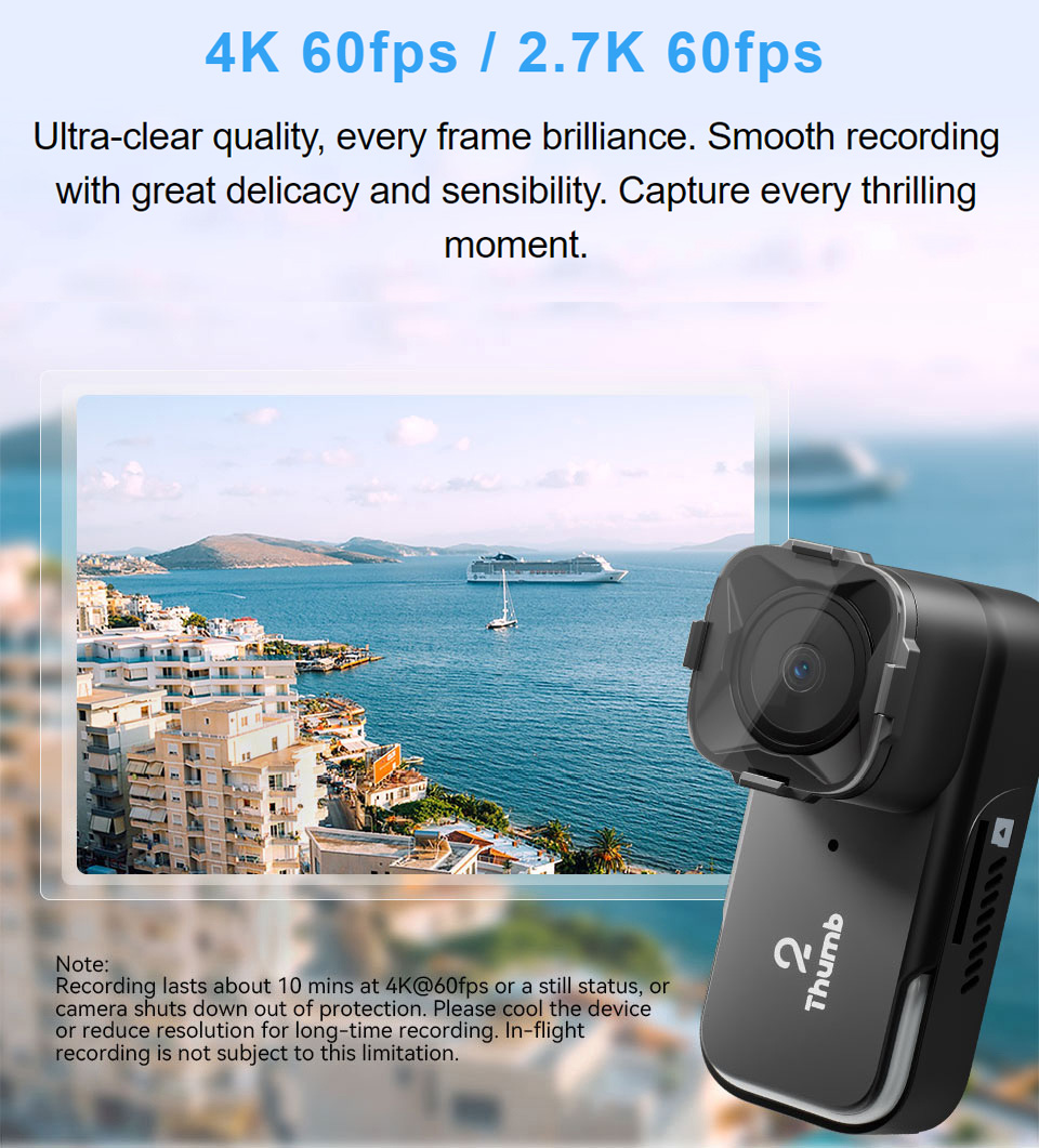 Runcam Camera - Nueva versión RunCam Thumb 2 4K