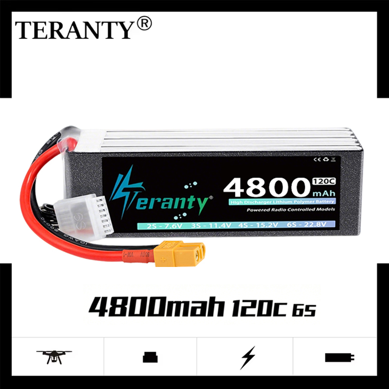 Lipo Battery 6S - Batería Lipo TERANTY 6S 4800mAh 22.8V