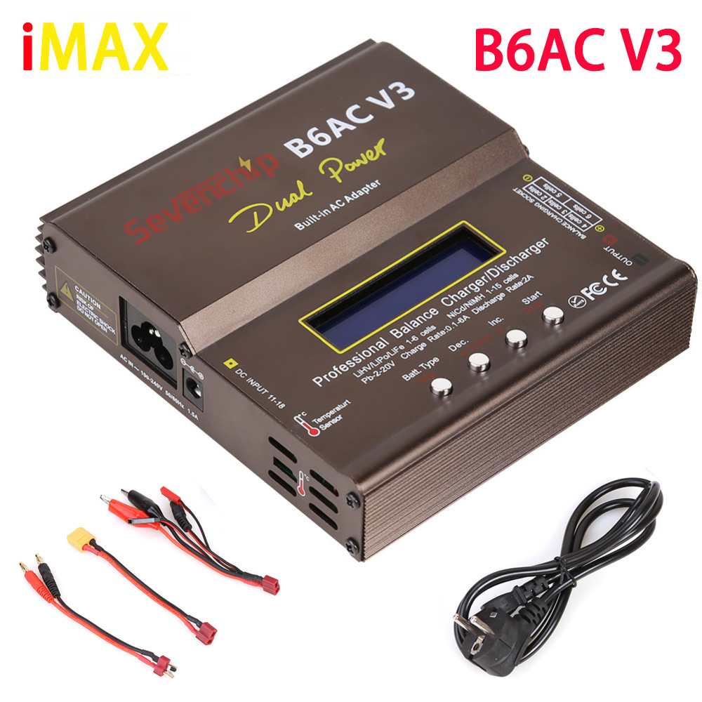 Balance Charger Rc - Cargador de Baterías IMAX B6AC V3