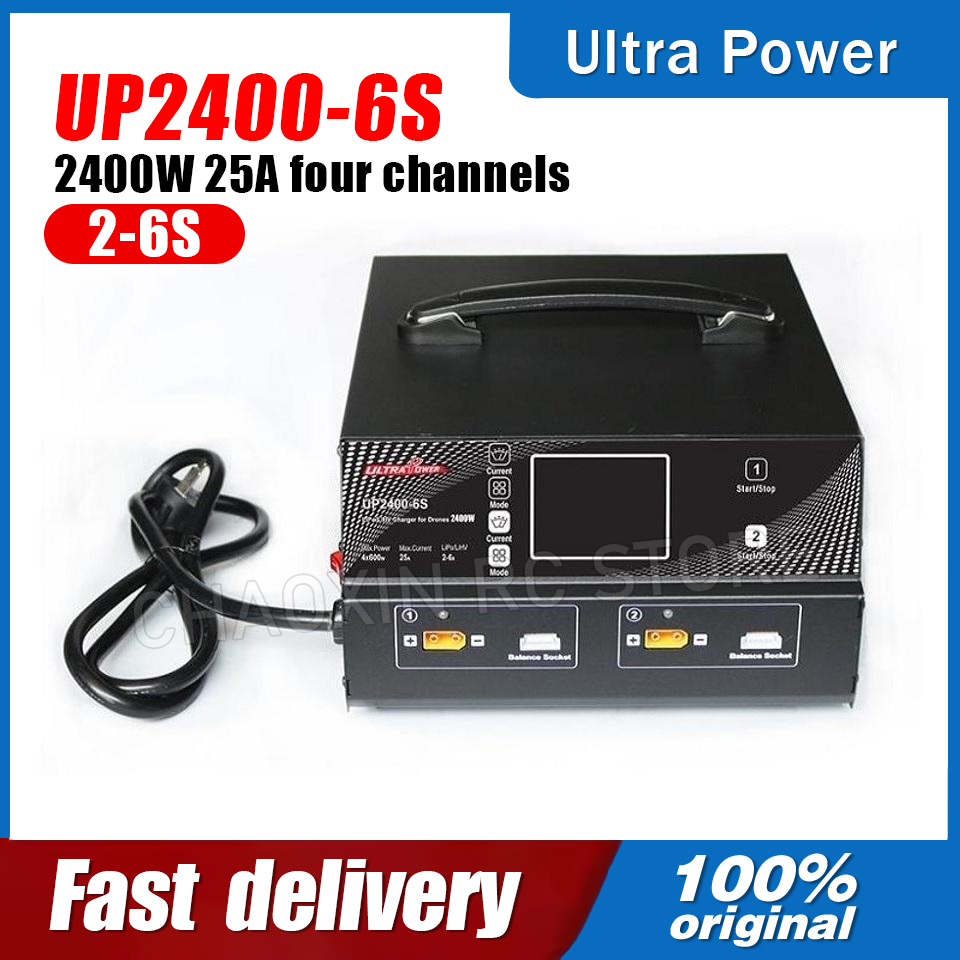 Lipo Battery 6S - Cargador de Drones ULTRA POWER UP2400-6S