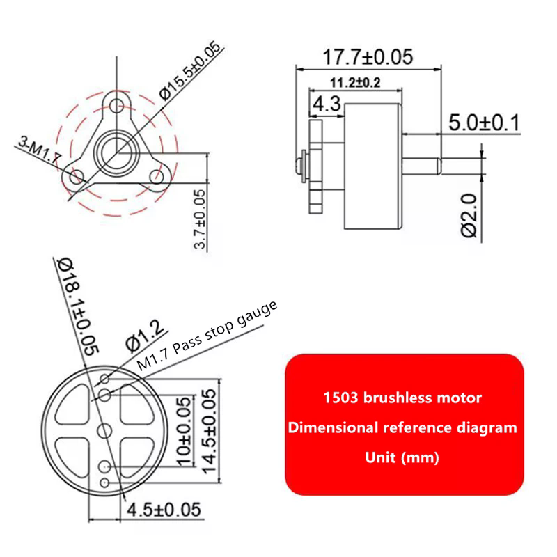 Motor sin Escobillas Trifásico - Rc Drone reseña y precio