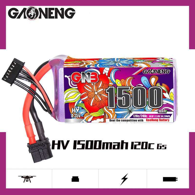 2 uds GNB 6S Lipo batería 22,8 - Lipo Battery 6S reseña y precio