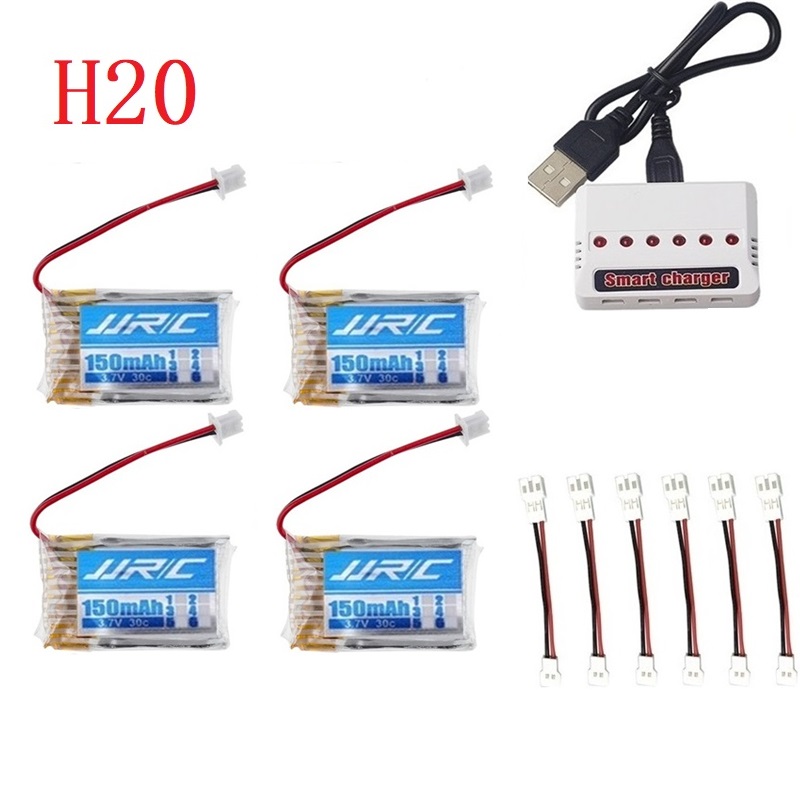 Batería Original JJRC H20 3.7V - Balance Charger Rc reseña y precio