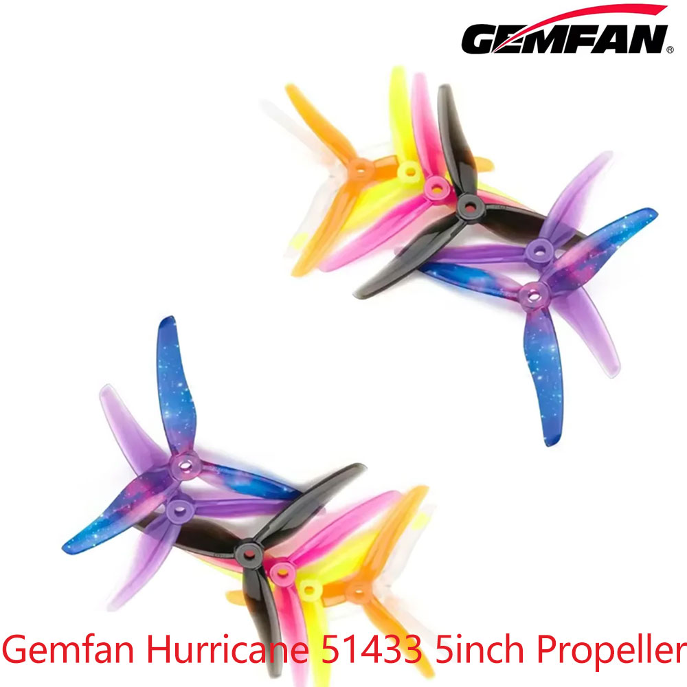 12 Pares de Hélices Gemfan Hur - 5 Inch Propeller reseña y precio