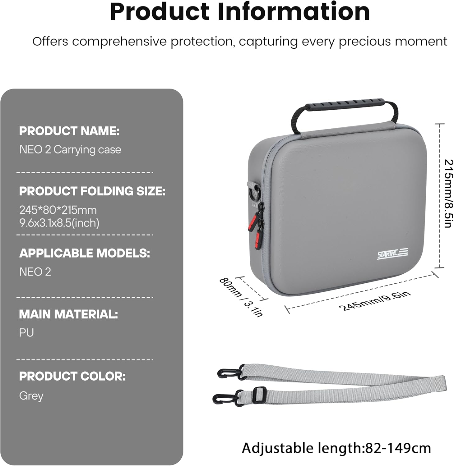 STARTRC Neo 2 Bolso de hombro  - Dji Drone reseña y precio