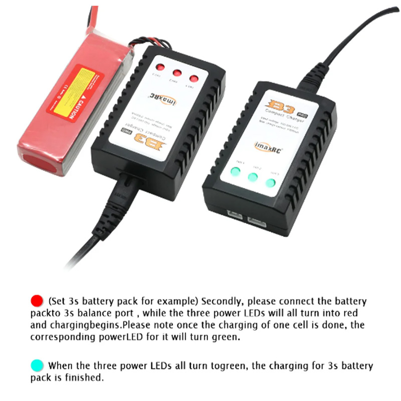 Cargador de batería equilibrad - Balance Charger Rc reseña y precio