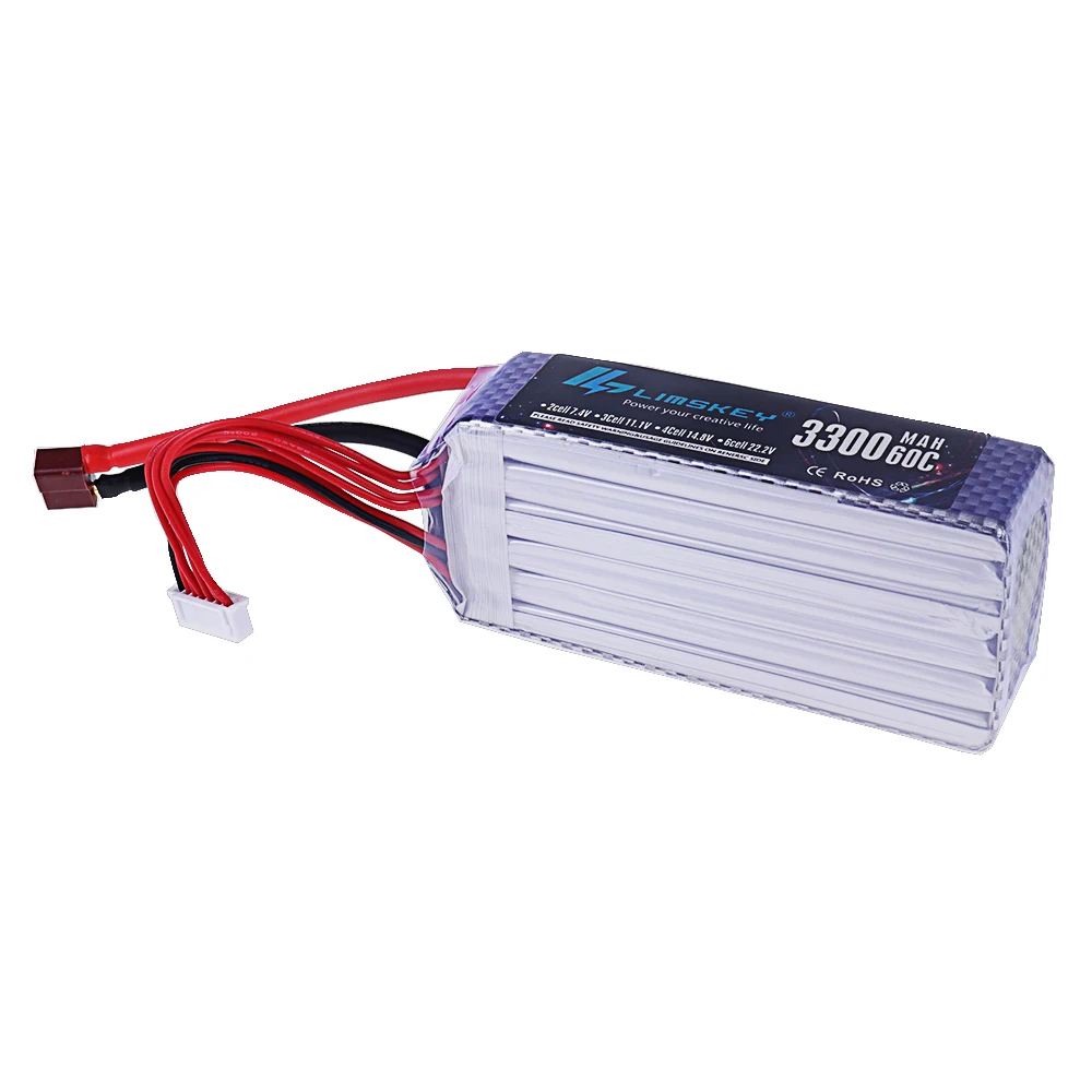 Batería Lipo NUEVA de 3300 mAh - Lipo Battery 6S reseña y precio
