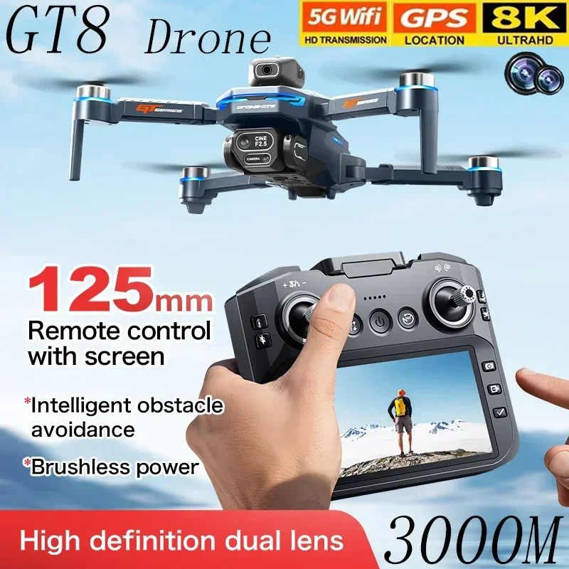 Dron GT8 con Cinturón Anticoli - Dji Mini Drone reseña y precio