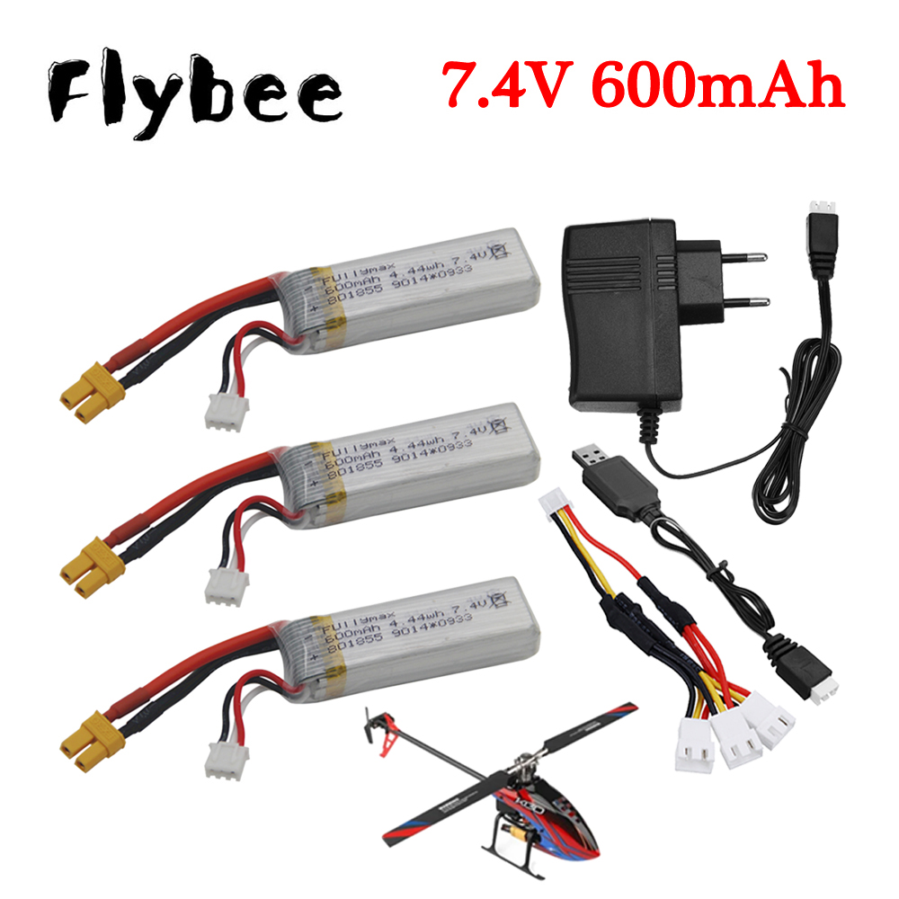 Batería Lipo de 7,4 V y 600mAh - Drone Battery Charger reseña y precio