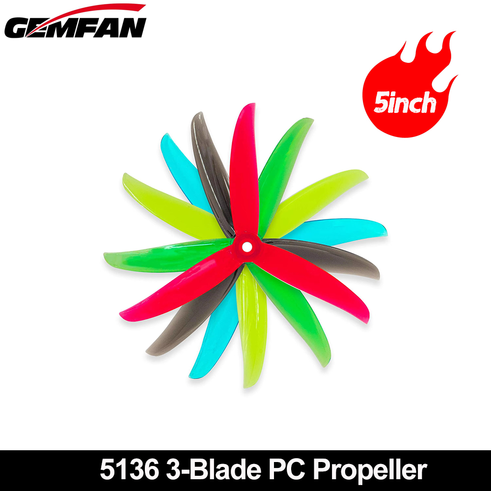 Gemfan VANOVER 5136 hélice de  - 5 Inch Propeller reseña y precio