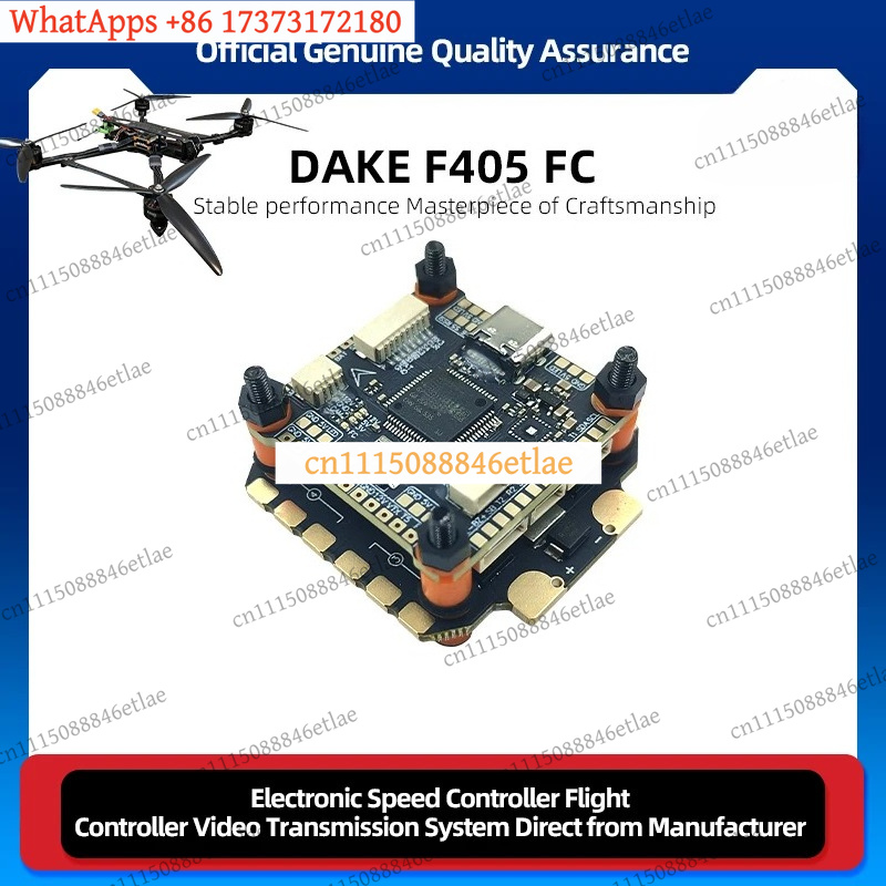 Controlador de Vuelo DAKEFPV F - F405 Flight Controller reseña y precio