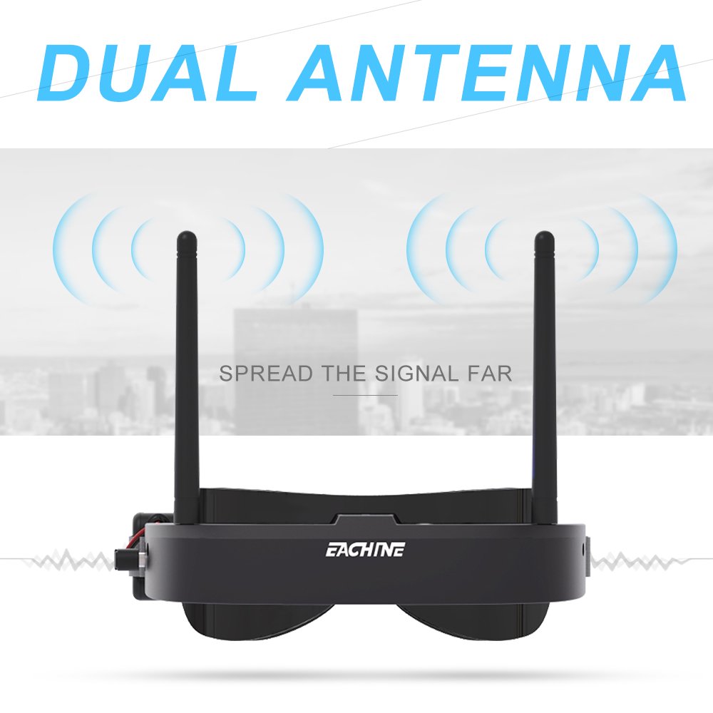 Gafas Eachine EV100 720*540 5, - Fpv Goggles reseña y precio