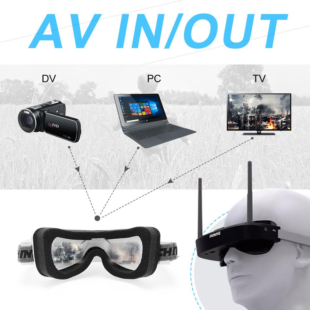 Gafas Eachine EV100 720*540 5, - Fpv Goggles reseña y precio