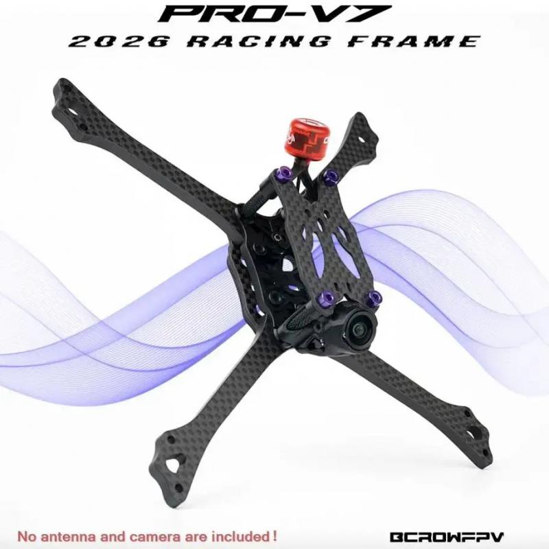 BCROWFPV PRO-V7 - Marco de Dro - Hd Zero Camera reseña y precio