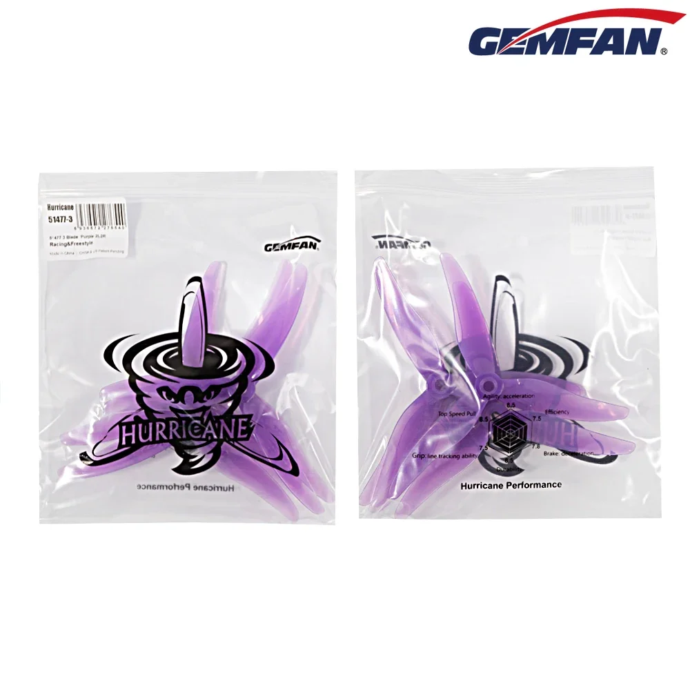 10 pares (10CW + 10CCW) Gemfan - 5 Inch Propeller reseña y precio