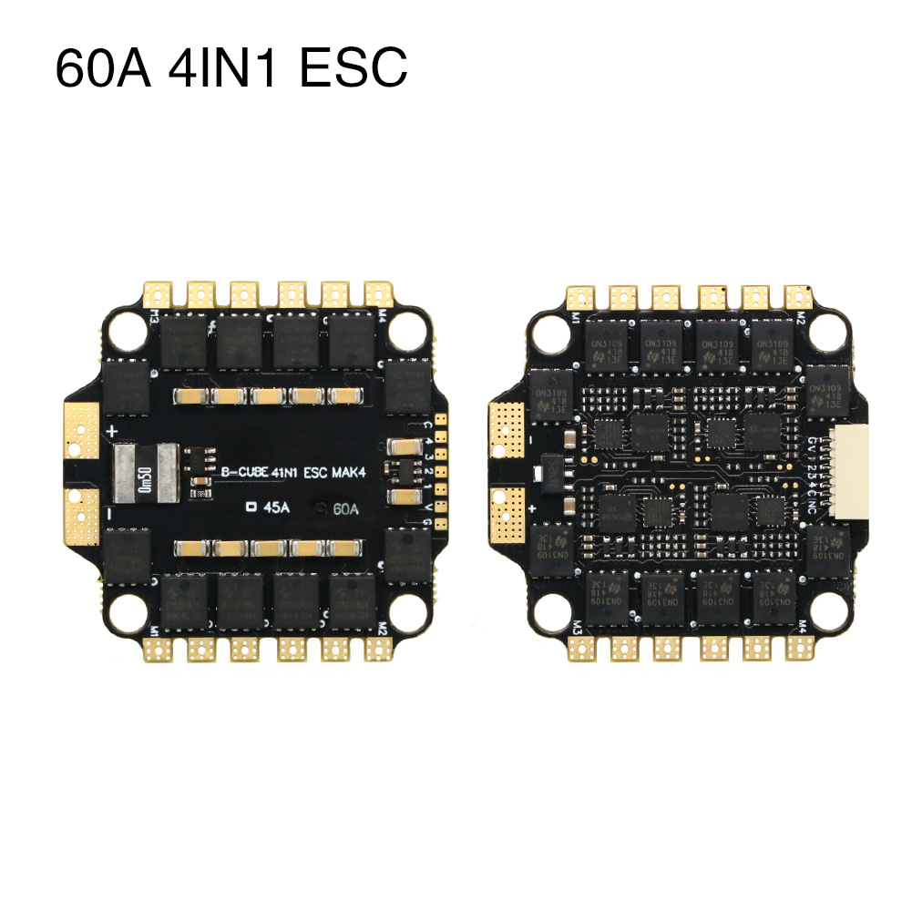 UAngel 4 en 1 45A 60A ESC BLHE - Lipo Battery 6S reseña y precio
