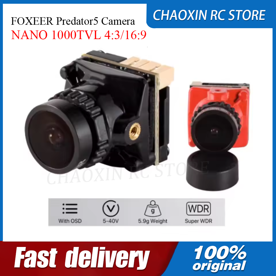 Cámara FOXEER Predator5 NANO 1 - Fpv Camera reseña y precio