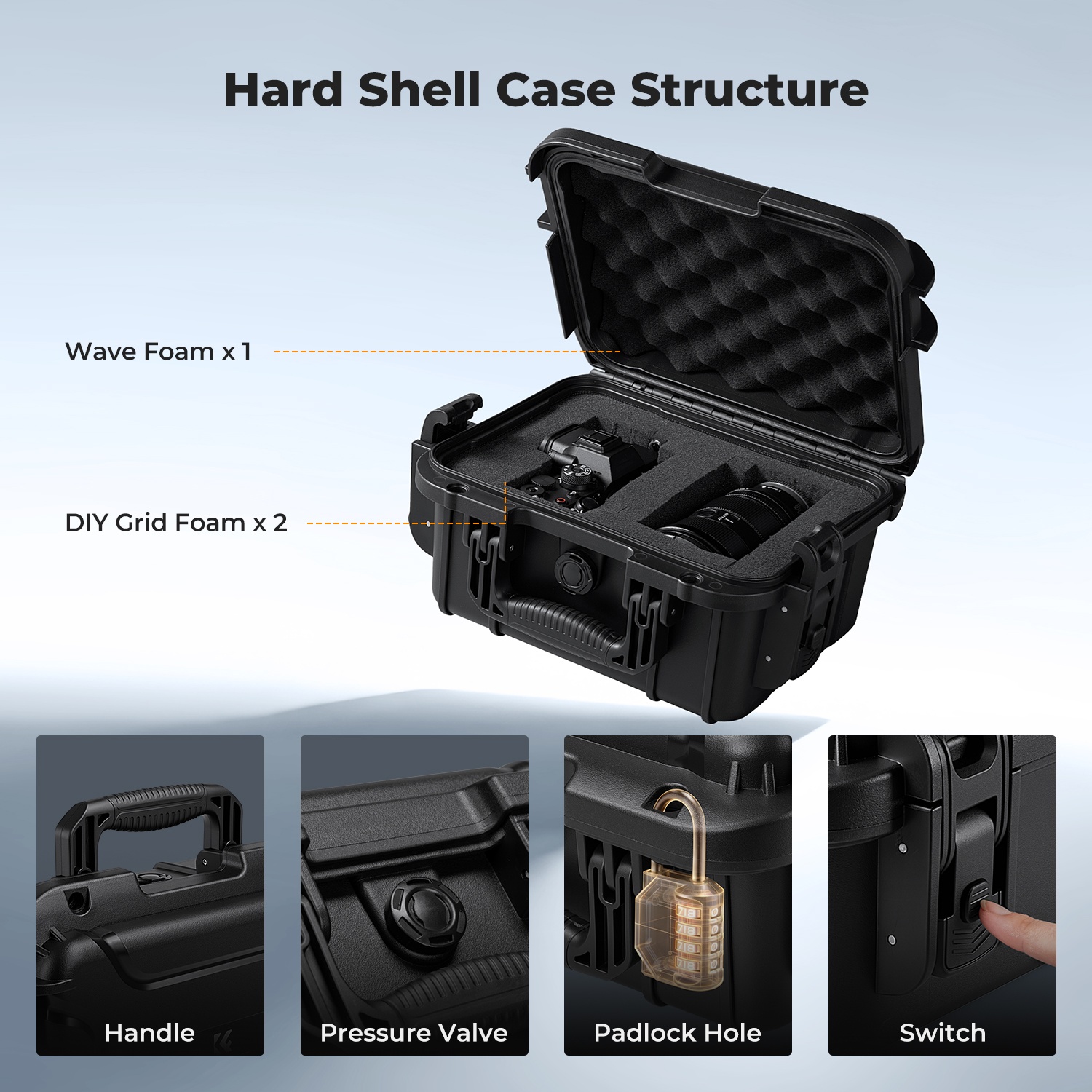 Estuche rígido impermeable IP6 - Dji Drone reseña y precio