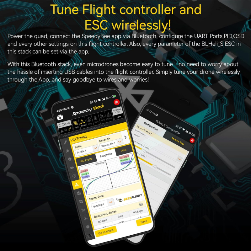 F405 Mini Stack BLS 35A 4 en 1 - F405 Flight Controller reseña y precio