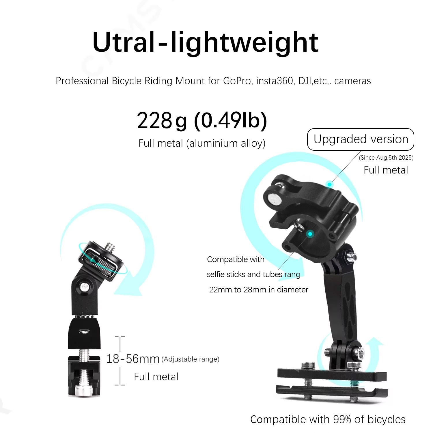 Soporte de Montaje Camsteer Pr - Runcam Camera reseña y precio