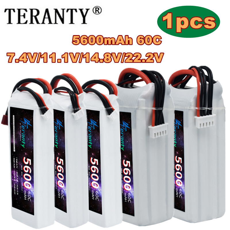 TERANTY 5600MAH 60C 2S 3S 4S 6 - Lipo Battery 6S reseña y precio