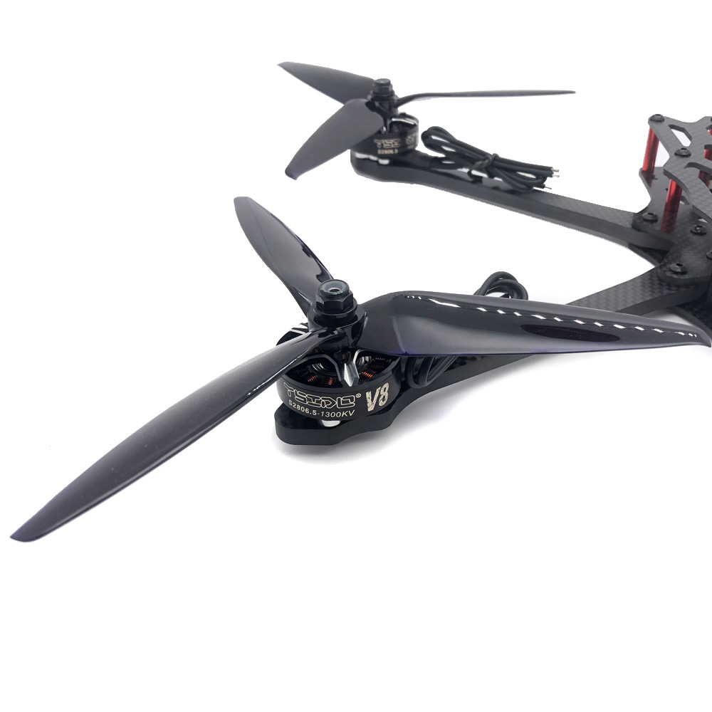 X7C 7 pulgadas 315mm distancia - Drone Frame reseña y precio