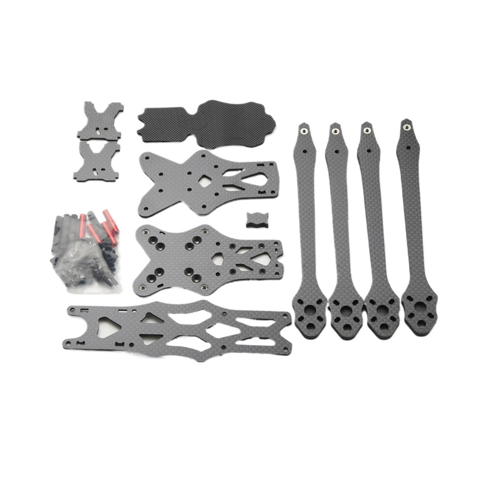 X7C 7 pulgadas 315mm distancia - Drone Frame reseña y precio