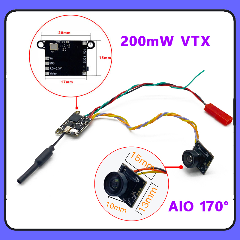 SLONWAKE 5,8G 1200TVL cámara F - Mini Drone reseña y precio