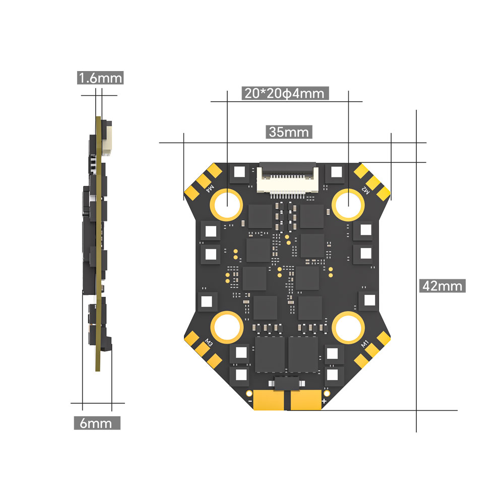 Controlador de vuelo iFlight B - Mini Drone reseña y precio