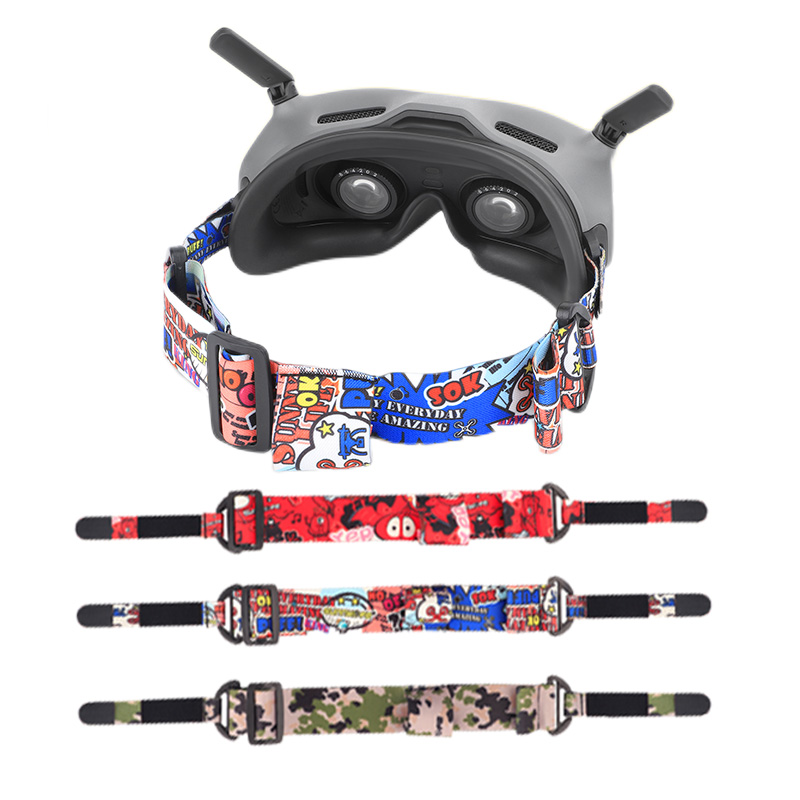 Diadema colorida, correa elást - Dji Goggles reseña y precio