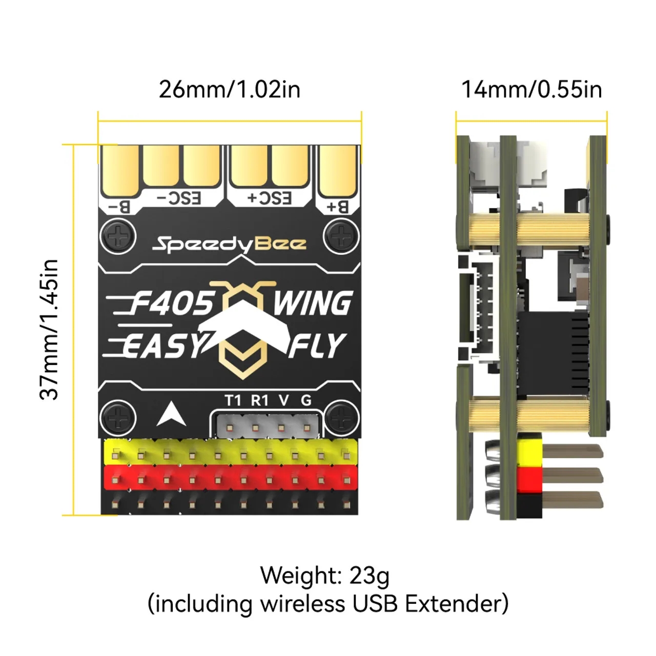 Controlador de Vuelo SpeedyBee - Mini Drone reseña y precio