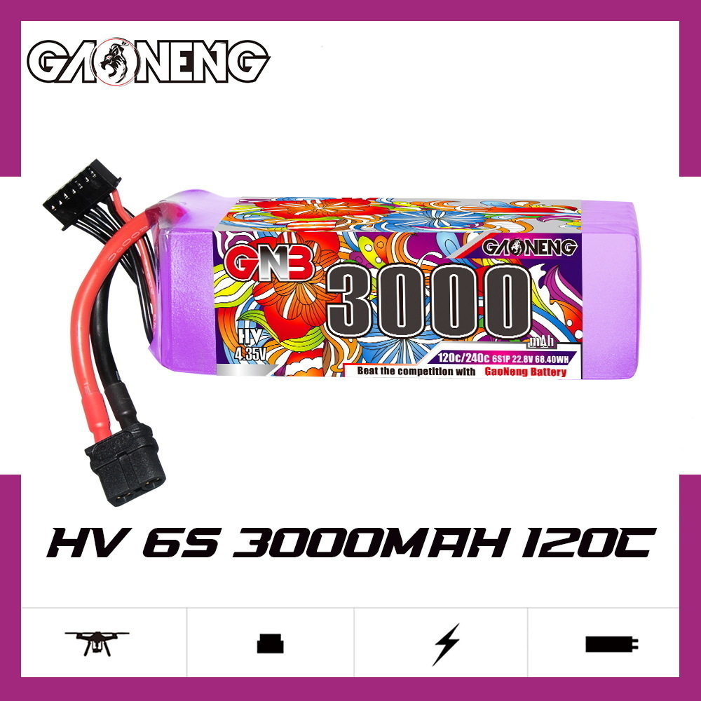 Batería Lipo GNB 6S 22,8 V 300 - Lipo Battery 6S reseña y precio